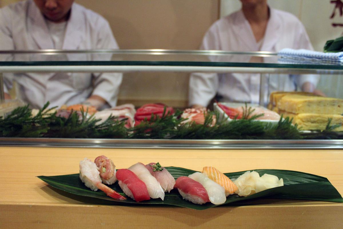 Sushi katsura tokyo