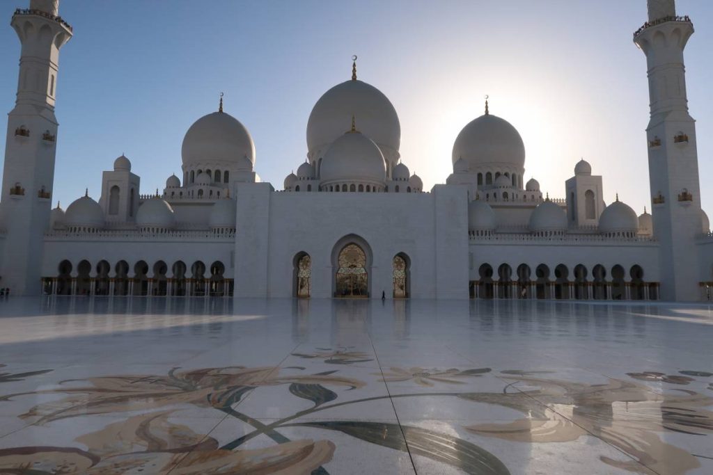 you should visit the Grand Mosque, Abu Dhabi
